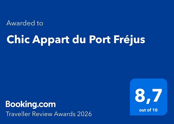 Chic Du Port 아파트 Fréjus
